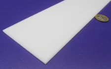Hdpe White Bar .094" (3/32") Thick x 3.25" Wide x 24" Long, 4 Pcs, 8 Ft