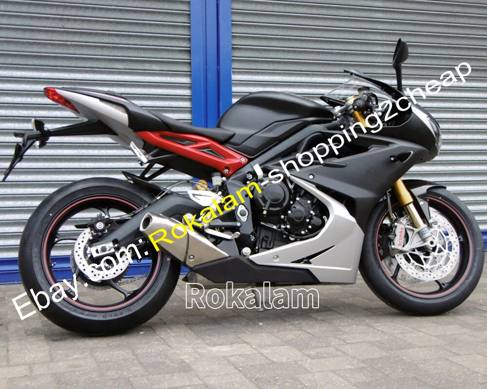 For Triumph Daytona 675 2013 2014 2015 2016 675R Black Gray