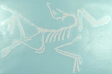 ARCTERYX Indoor/Outdoor Decal Stickers White 6.5 in. x 4.3 in. Made in U.S.A.