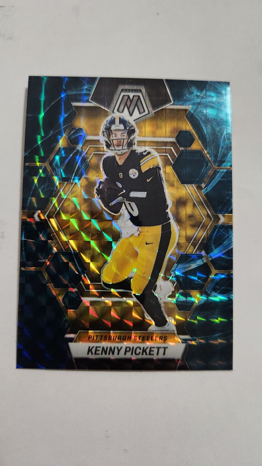 2023 Mosaic Kenny Pickett Genesis Prizm SSP Case Hit Pittsburgh Steelers eBay