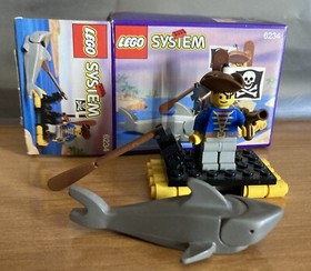 Lego Pirates 6234 Renegade's Raft Complete Instruction Box Poster Box Pirates