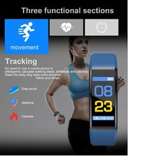 Men Women Kids Smart Watch Fitness Sport Activity Running Tracker Heart Rate