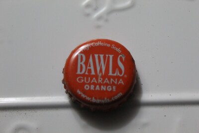 Orange Bawls Guarana Orange Soda Bottle Cap Fridge Magnet