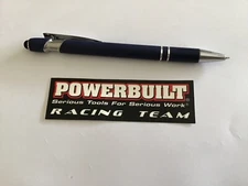 POWERBUILT TOOLS  RACING STICKER V8 DRAG DRIFT MUSCLE TOYOTA FORD CAR NASCAR 
