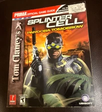 Splinter Cell: Pandora Tomorrow Prima Official Strategy Guide Game Cube PS2