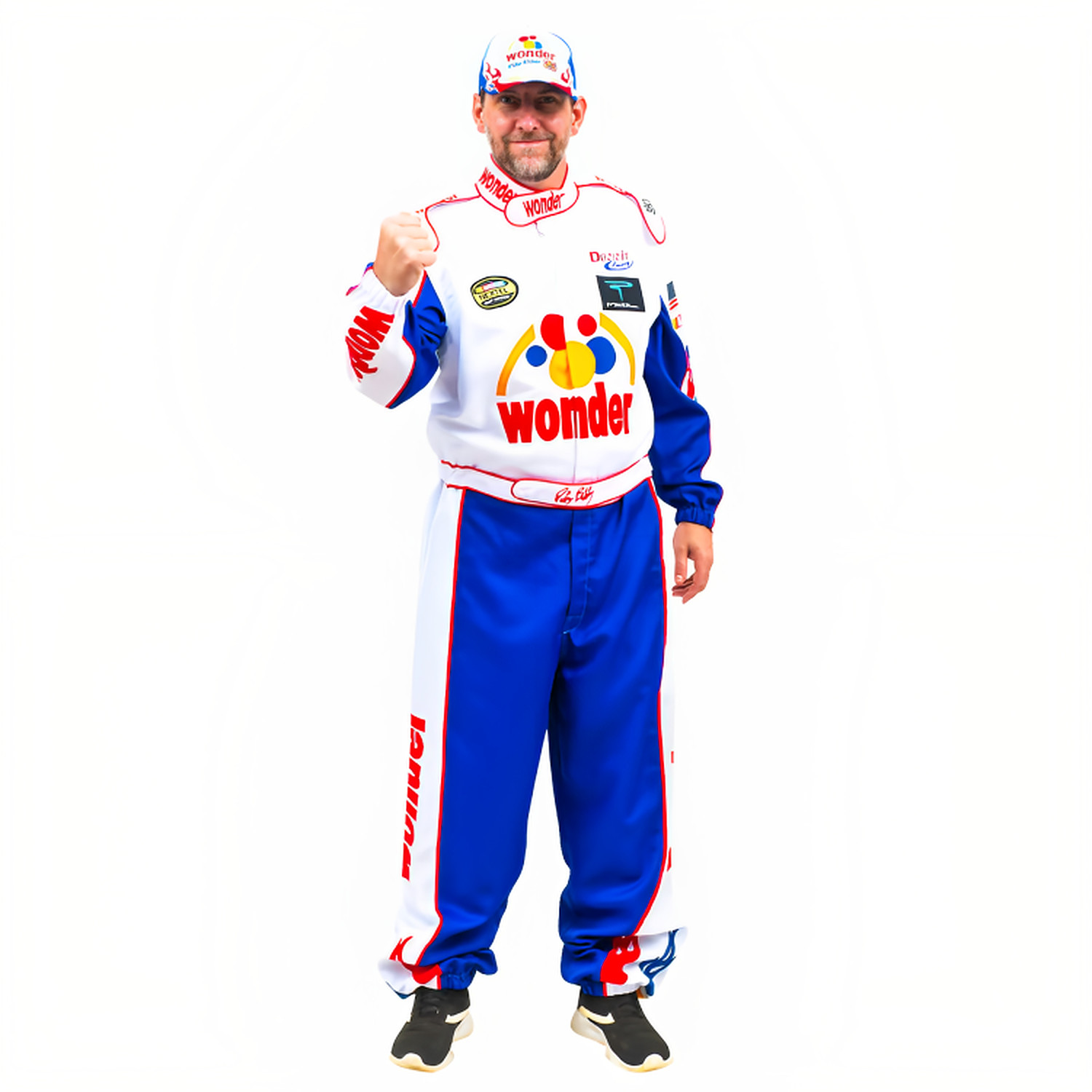 Talladega Nights Replica Ricky Bobby Deluxe Halloween Costume Cosplay Outfit