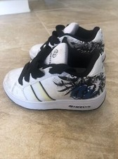 Heelys Black, White Yellow Design Size 1