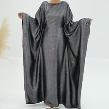 Dubai Kaftan Abaya Women Evening Long Dress Loose Caftan Robe Muslim Party Gown