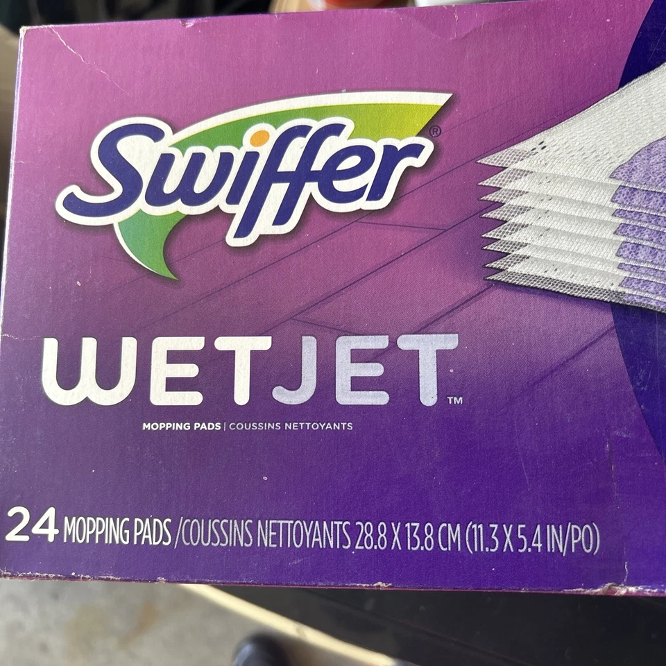 Swiffer WetJet refil de almofada de limpeza de piso multi-superfície, contagem de 24, aroma fresco - Imagem 2 de 4