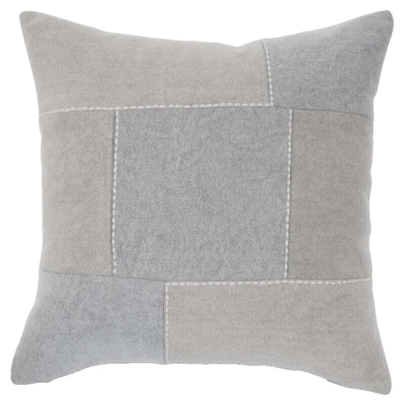 Patchwork Contemporary 100% Cotton Home Décor Pillows
