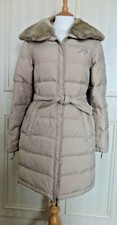 Liu Jo Quilted Down Coat With Fur Collar - Uk 10/it 42