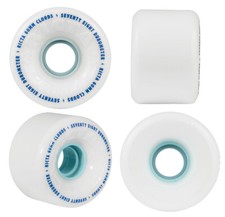 Ricta Skateboard Wheels 60mm CLOUDS WHITE 78A White/Blue Soft Cruiser