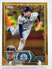 Luis Castillo - 2023 Topps Gilded Collection - Gold Etch /99 Seattle Mariners SP