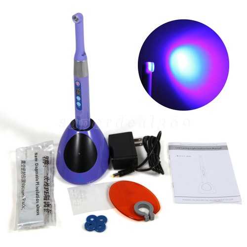 Dental Wireless Cordless 10W iLed 1 Sec LED Curing Light Cure Lamp 2300mW Purple - Picture 5 of 11