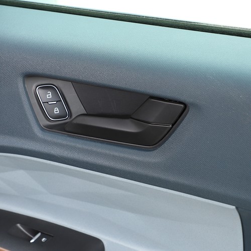8 PIEZAS Cubierta de manija interior ABS negro mate para Ford Maverick 2022 - Imagen 5 de 12