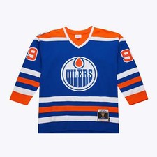 Mens Mitchell Ness NHL DARK JERSEY OILERS 1979 WAYNE GRETZKY