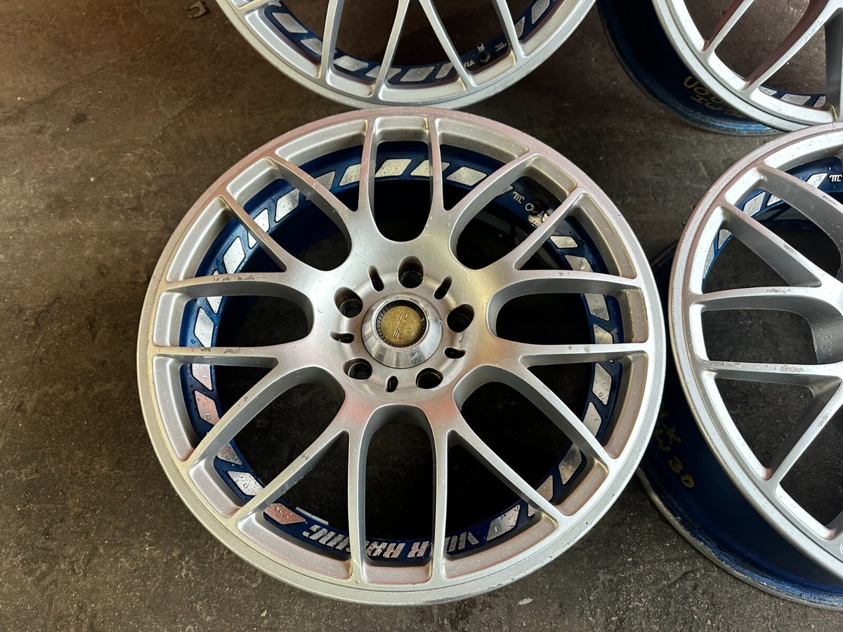 X4 ORIGINAL VOLK RAYS WINNING F ZERO WHEELS RIMS - 17x7 +42 5x114 