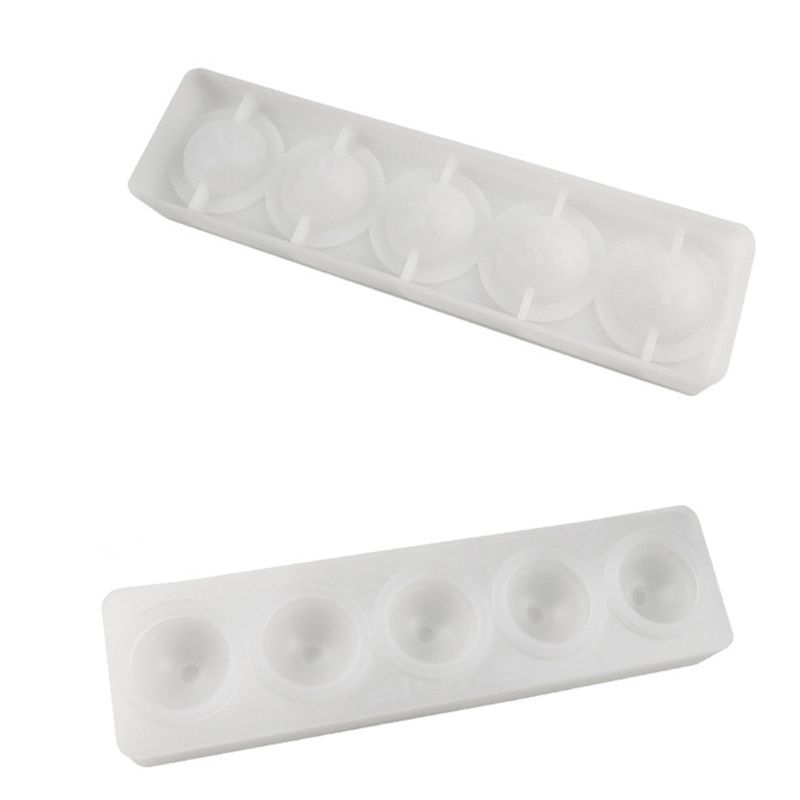 Ball Epoxy Molds for Jewelry Craft Making Sphere Silicone Resin Mold Bath