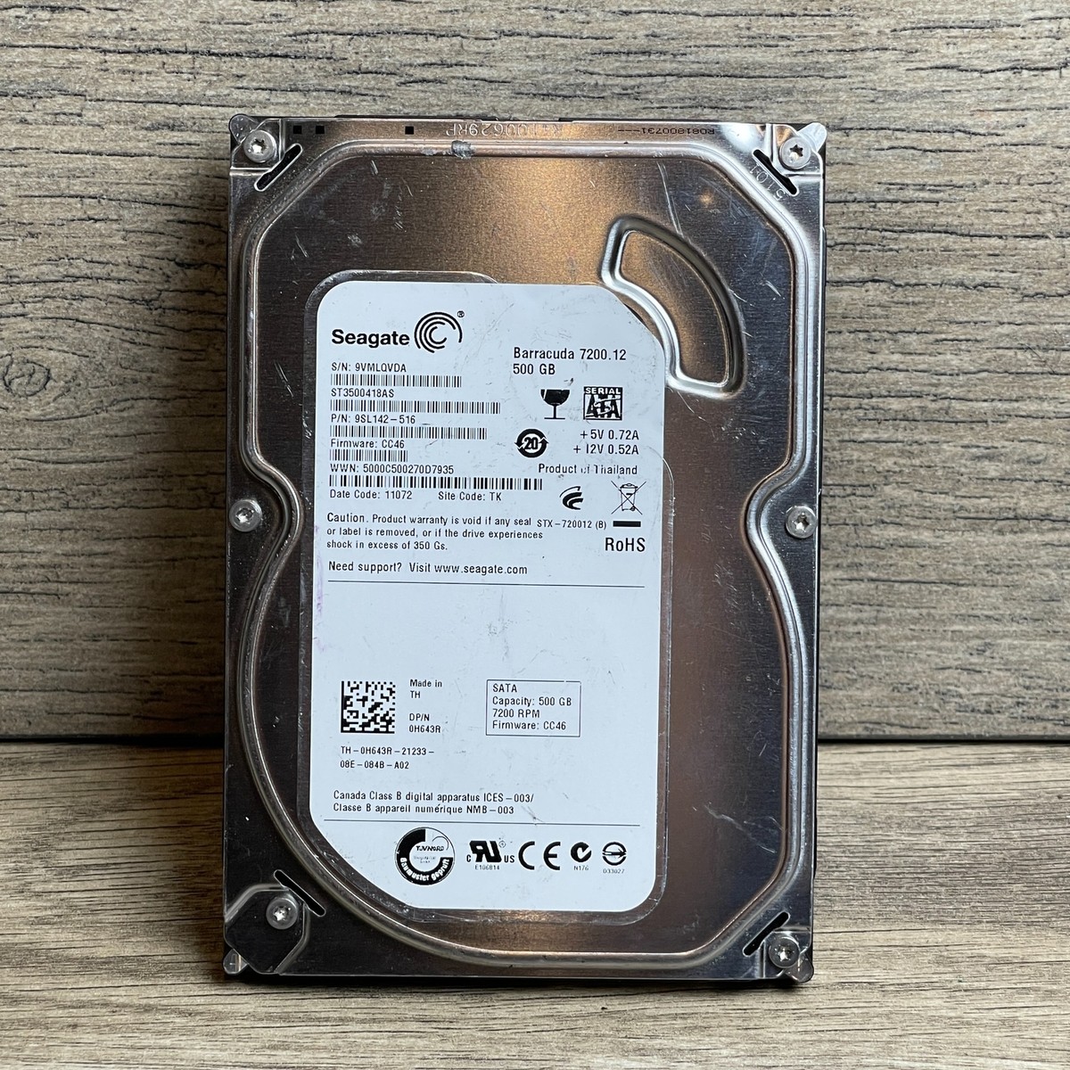 外付けハードディスク・ドライブ Seagate Barracuda 7200.12 180GB HDD Seagate Barracuda 7200.12 160GB HDD - メルカリ