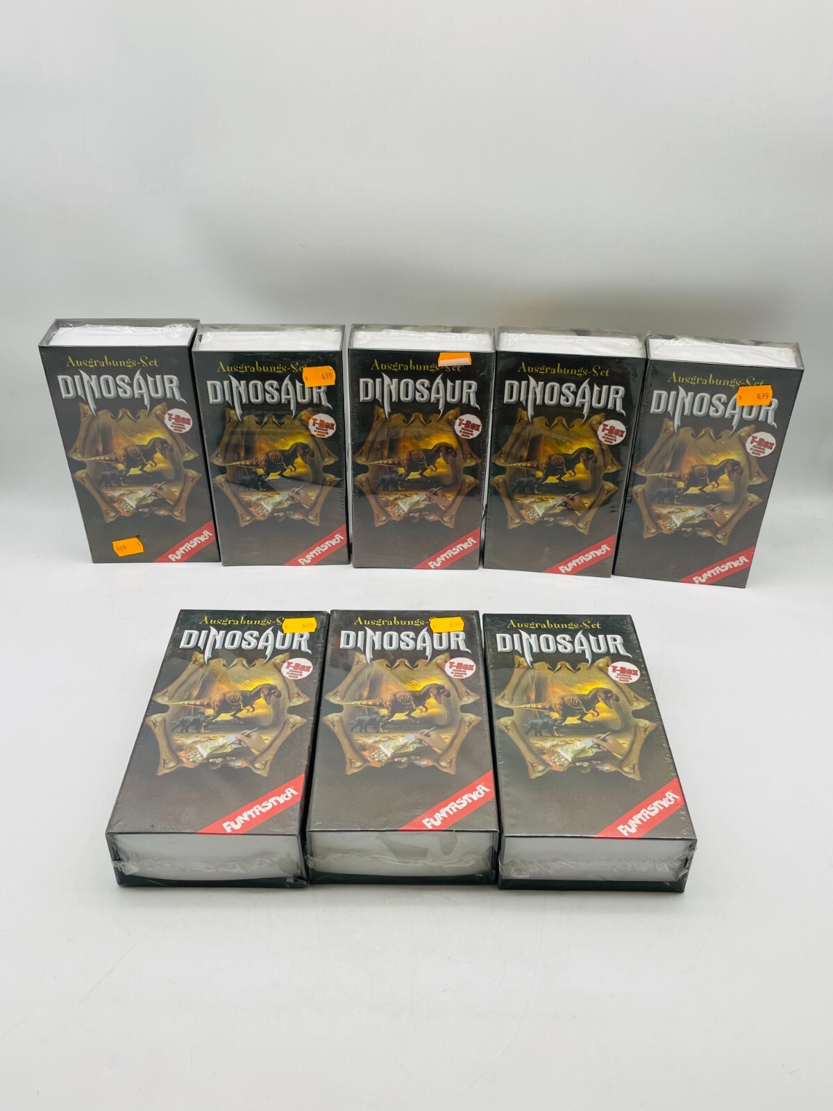 8 uds Funtastyca juego de excavación dinosaurios T-Rex juguete educativo colección NUEVO & EMBALAJE ORIGINAL
