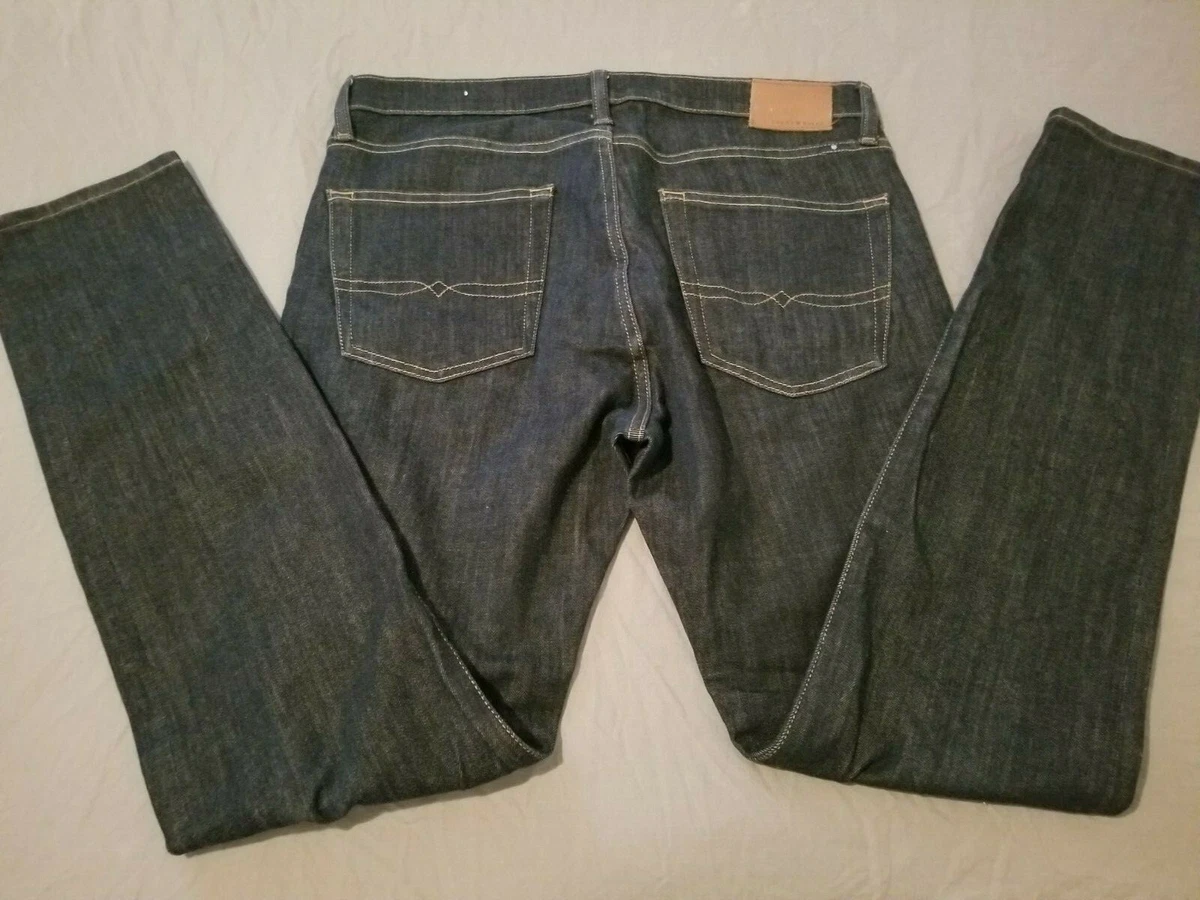 Mens Orta Premium Lucky Brand 76 Jeans 32x32 Stretch Slouch Skinny Denim Pants
