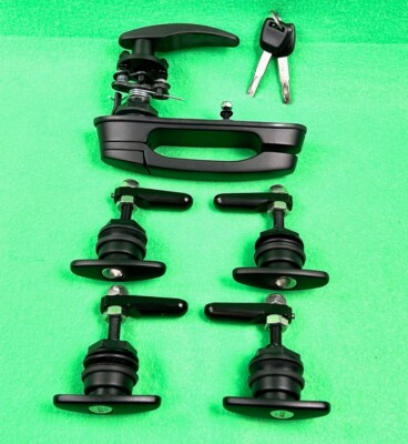 Rear Glass Window Locking Handle &4 Side Lift Up fit FlexiEdge