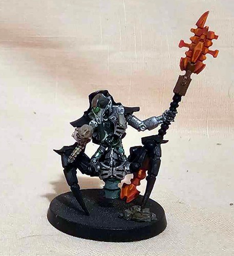 Figurine Warhammer 40k - Nécron Illuminor Szeras Finecast - Games Workshop - Neuf Scellé