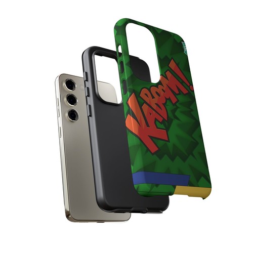 Phone Case, iPhone 16, Samsung Galaxy S24, S25, Green Kaboom Rookie - Picture 226 of 255