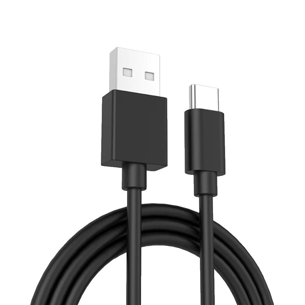 Black 3 ft Cable Cell Phone USB-C Cables