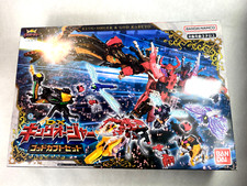 Ousama Sentai King Ohger DX Kingohger God Kabuto Set Megazord Japan CIB Bandai