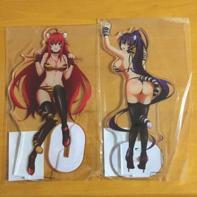High School DXD Acryl Ständer Menge 2 Rias Akeno Lotterie Halle Anime Figur