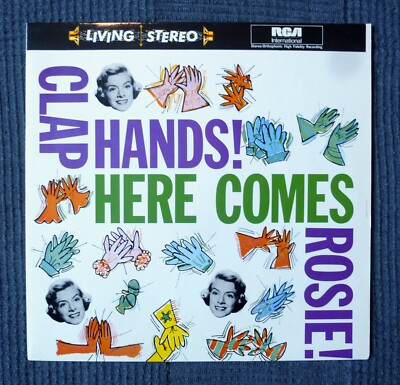 Rosemary Clooney Clap Hands! Here Come Rosie! 12'' vinyl record RE RCA 1980s