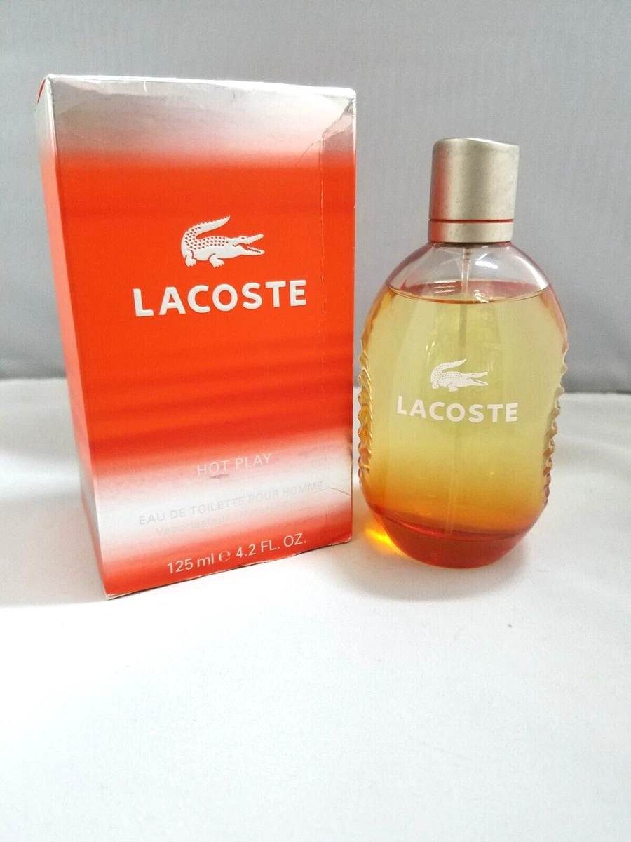 Lacoste Hot Play 4.2FL / 125 ML for Men No cellophane New | eBay