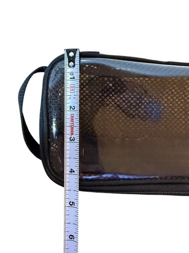 Rough Enough TSA Approved Clear Toiletry Bag Makeup Organizer Zipper Dopp Kit - Picture 6 of 11