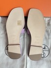 HERMES NEW 🎁GIFTABLE ORAN 38.5 Bruyère Light Purple — photo 2