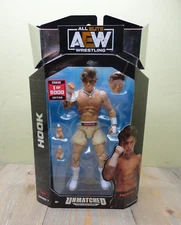 AEW Unmatched Hook Chase Edition Series 7 57 Limited To 5,000 Wrestling Figure