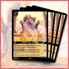 Hades - King of Olympus [Oversized] #5 Prices | Lorcana First Chapter | Lorcana  Cards