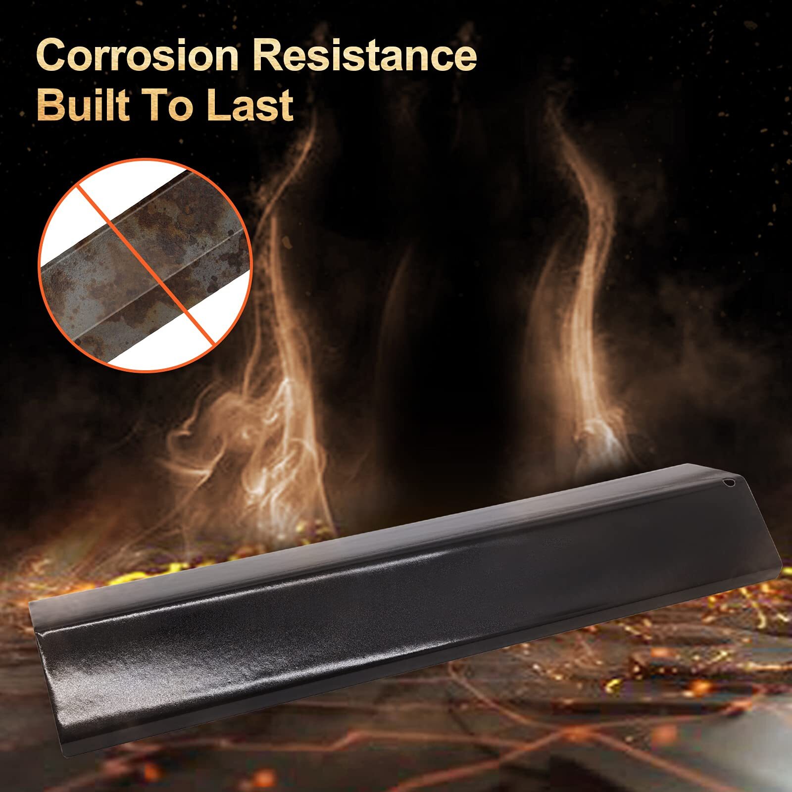 Grill Heat Plate Shields Replacement Parts for Brinkmann Brinkman 810