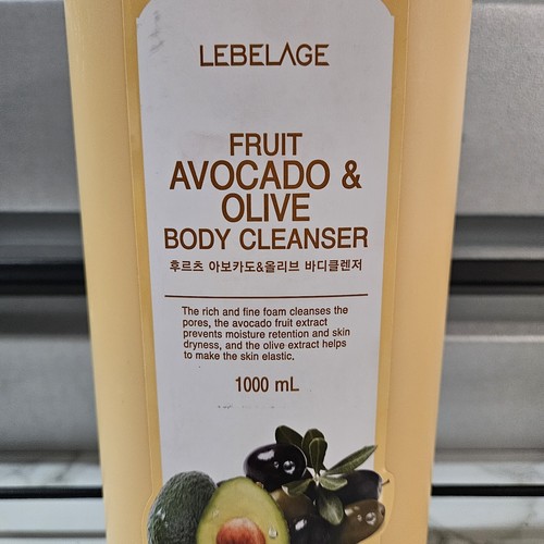 3 LEBELAGE Obst Körperreiniger Zitrone Calamansi, Avocado Olive, Pfirsich Apfel Mango - Bild 8 von 15