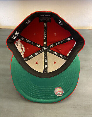 New Era Fitted Hat 7 3/8 MLB Club St. Louis Cardinals Exclusive Patch  Myfitteds