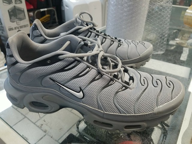 Size 12 - Nike Air Max Plus TN Wolf Grey 2018 for sale online | eBay