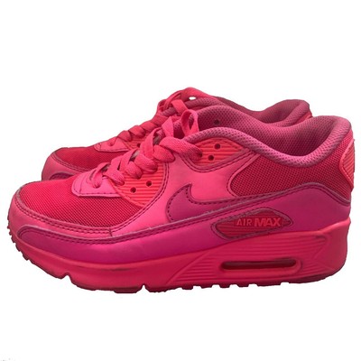 Nike Air Max 90 Kicks Hot Pink / US Youth Size 7 RARE | eBay