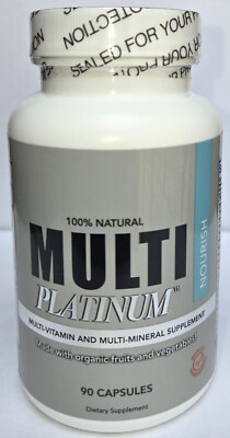 Multi Vitamins For Women Over 50, 90 Capsules 3 Month Supply Fruit Veggie Blend