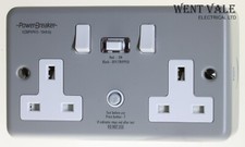 Greenbrook Power Breaker K22MPAPN10-C 13a 10mA Passive RCD Switched Socket