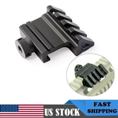 45 Degree Offset Rail Mount Quick Release Picatinny Weaver Style Universal Rail