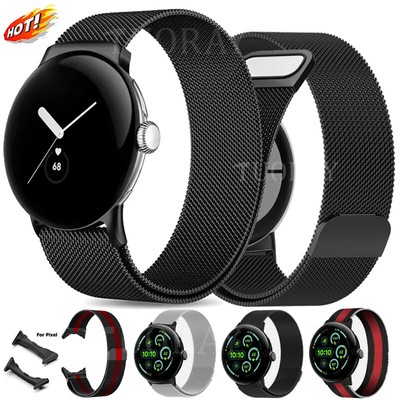 Milanese Armband Uhrarmband für Google Pixel Watch 3 45mm Smartwatch Ersatzband