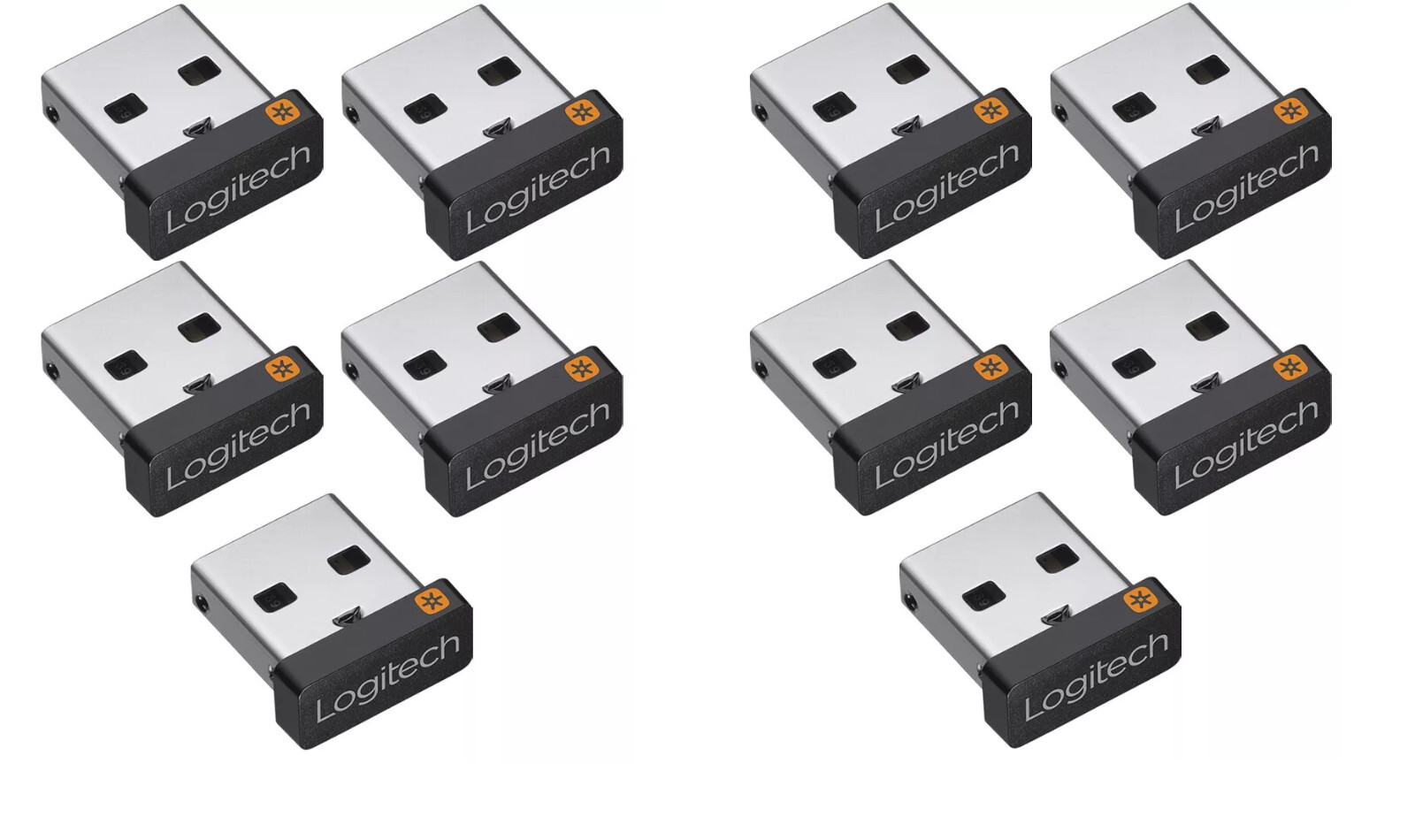 Lot Of Logitech USB Unifying Receiver Dongle for Mouse & Keyboard 910-005235