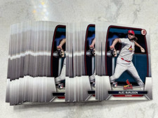 Lot (52) ALEC BURLESON Cardinals 2023 Bowman Baseball base rookie card #47