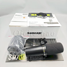 NEW SM7dB Shure Dynamic Microphone Built In Preamp Streaming Podcast Recording