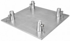 MR TRUSS BP1414 Universal Aluminum Base Plate 12" x 12" for 12 Inch Square Truss
